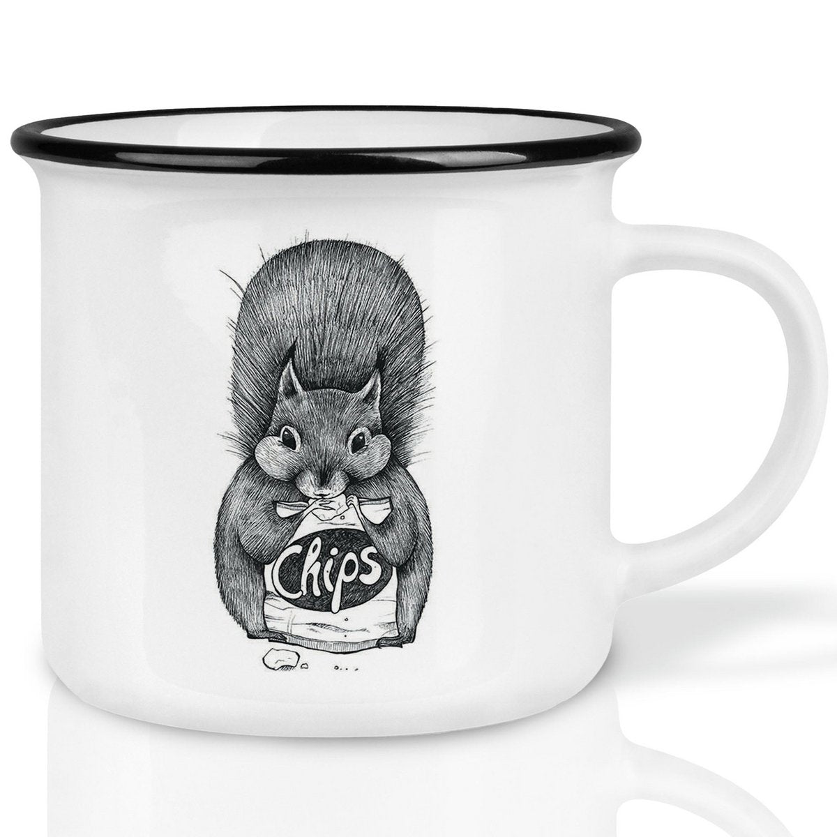 Mug en céramique - Chip Écureuil