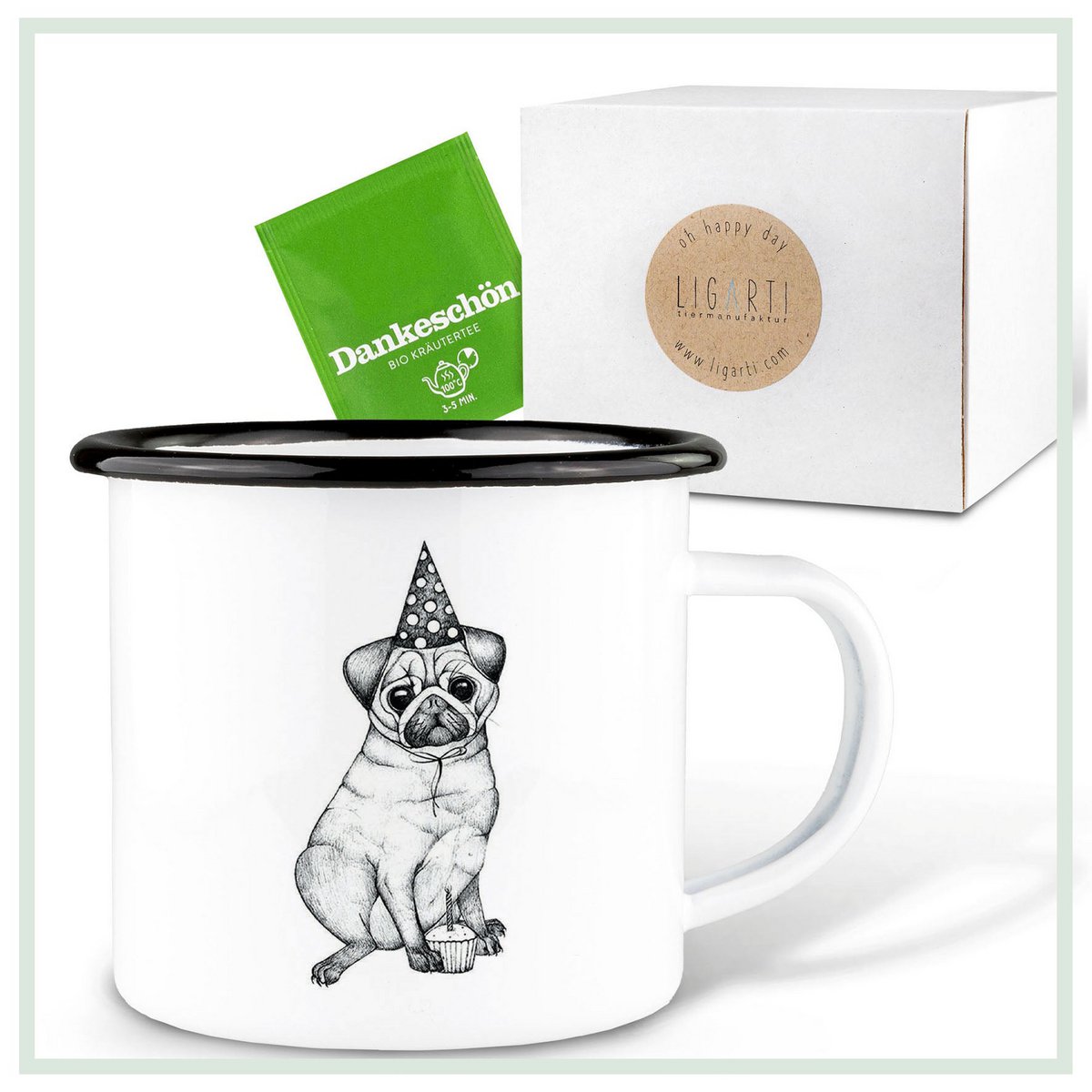Tasse émaillée – Carlin