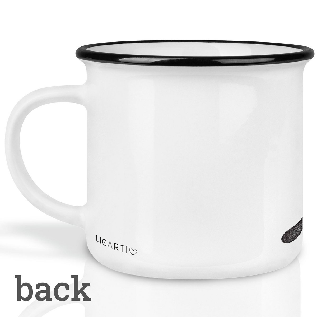 Mug en céramique - Lapin & Castor