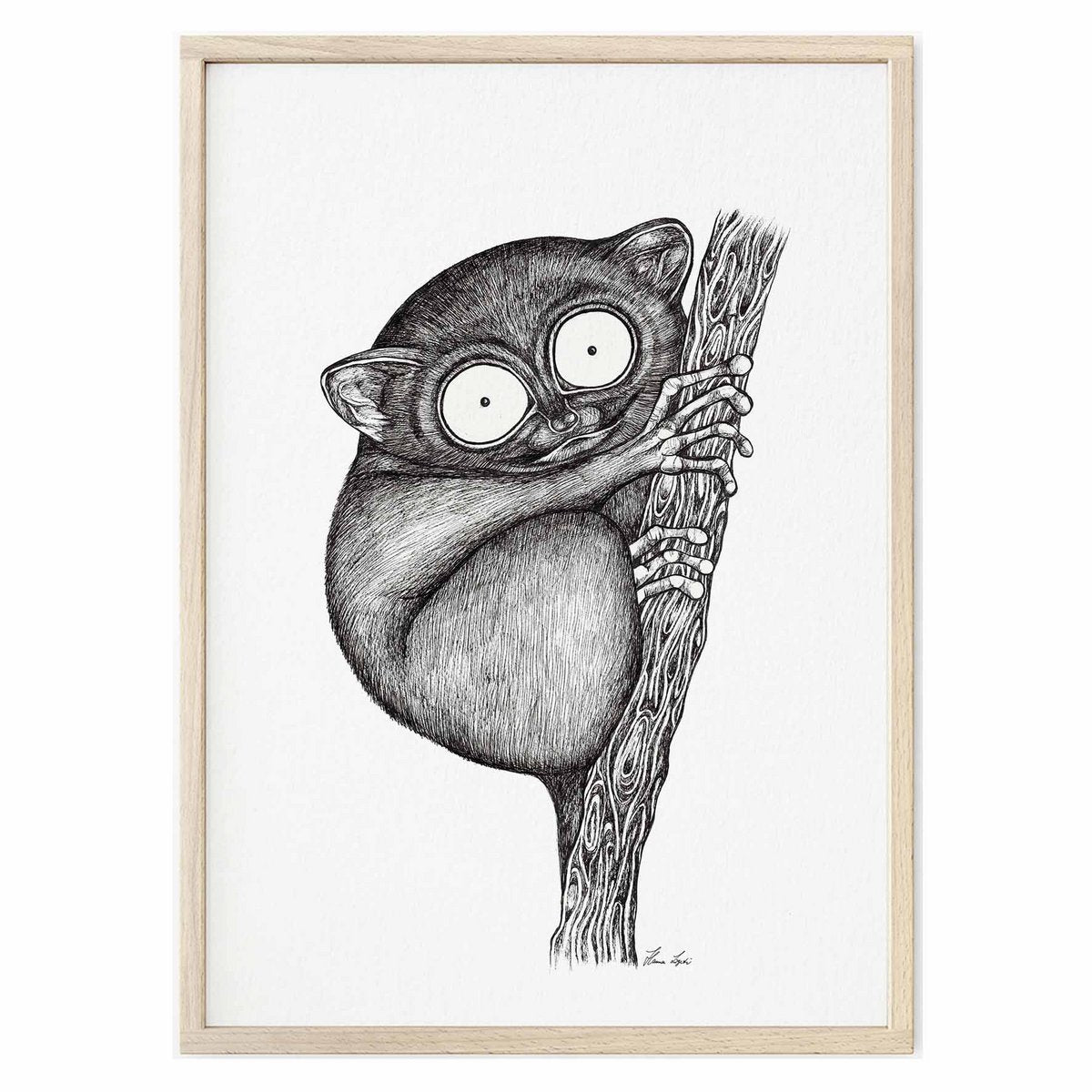 Tirage d'art - tarsier