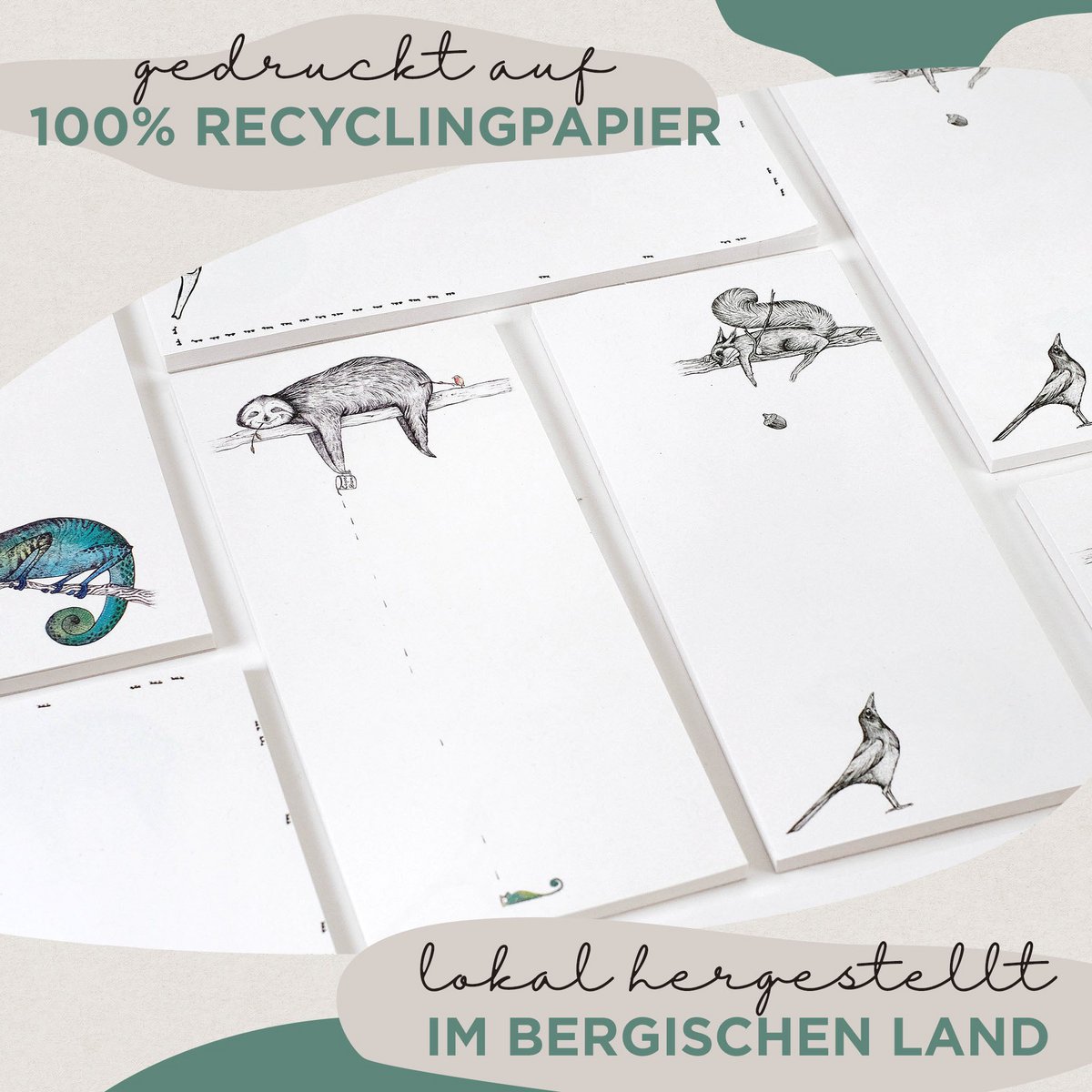 Bloc-notes – Quatuor Schmackofatz – lot de 3