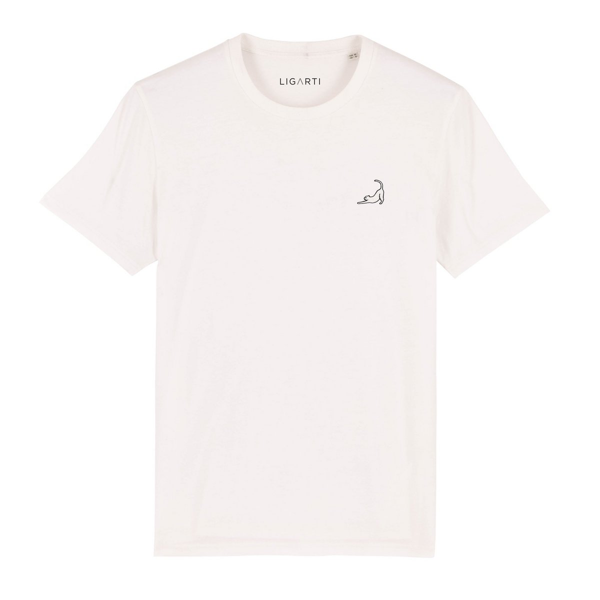 T-shirt brodé – Éloïse le chat