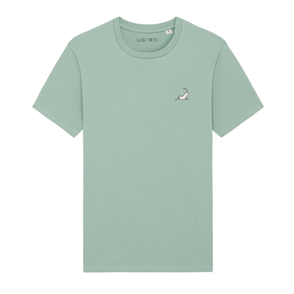 T-shirt brodé – Éloïse le chat