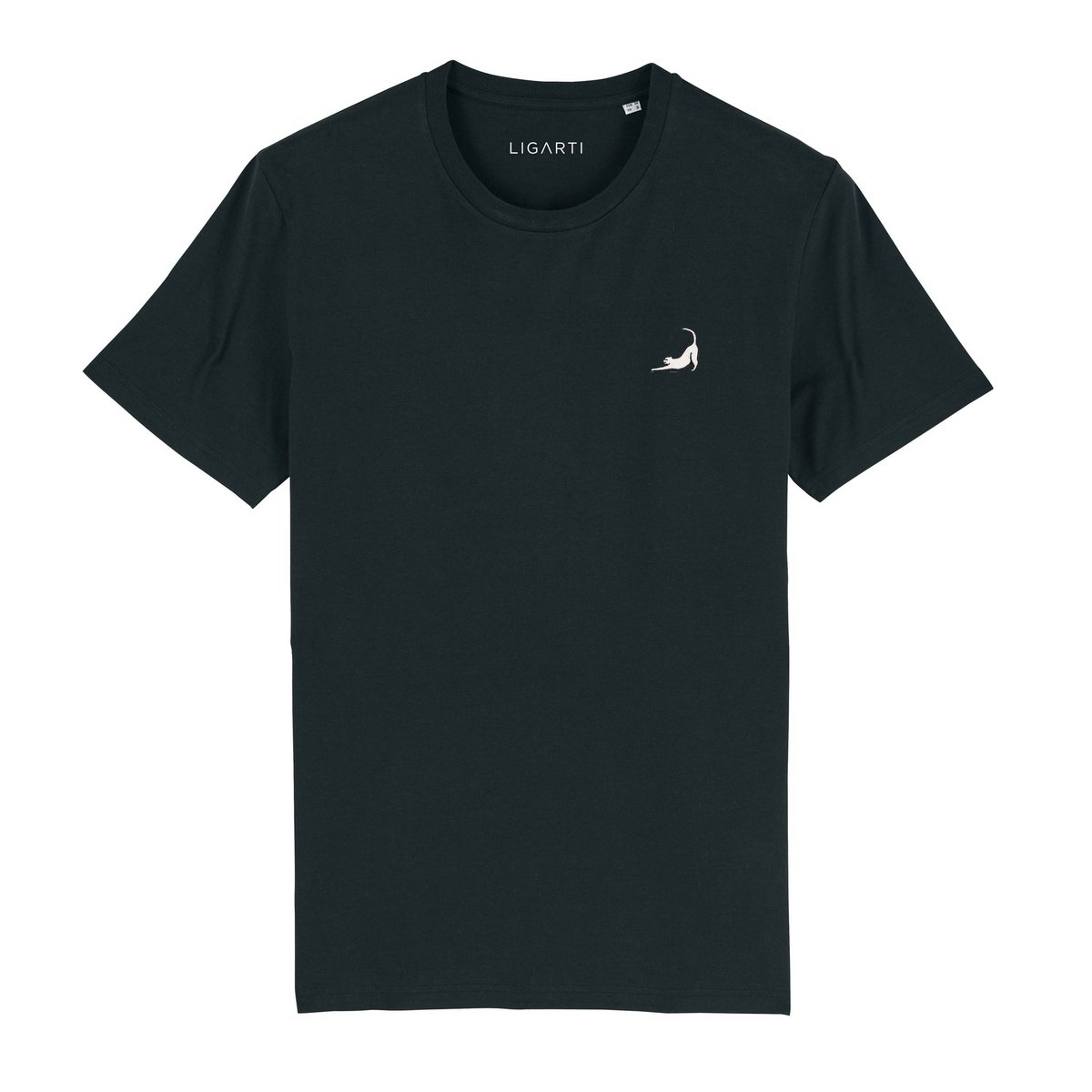 T-shirt brodé – Éloïse le chat
