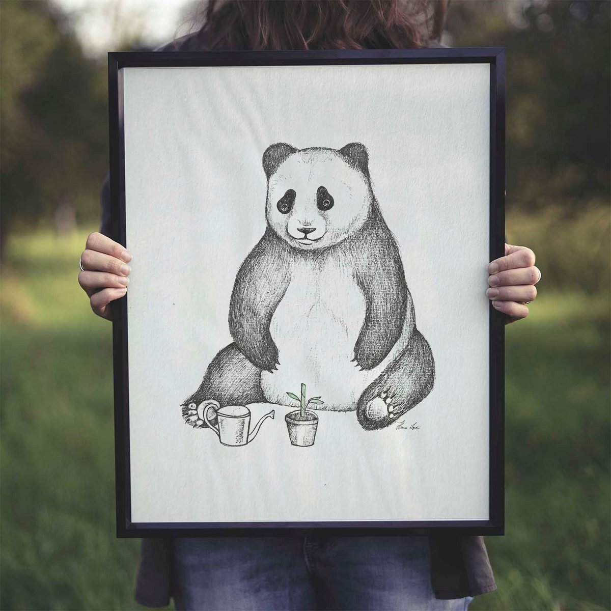 Impression d'art - Panda