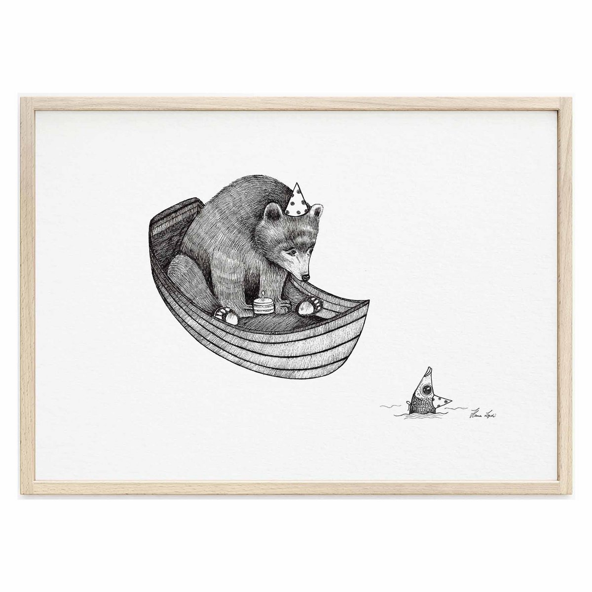 Art Print - Beer verjaardag