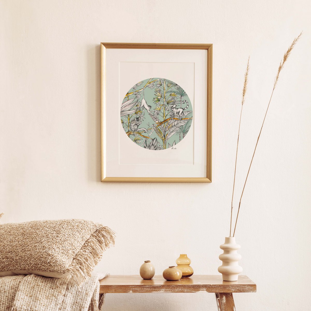 Tirage d'art - Singes