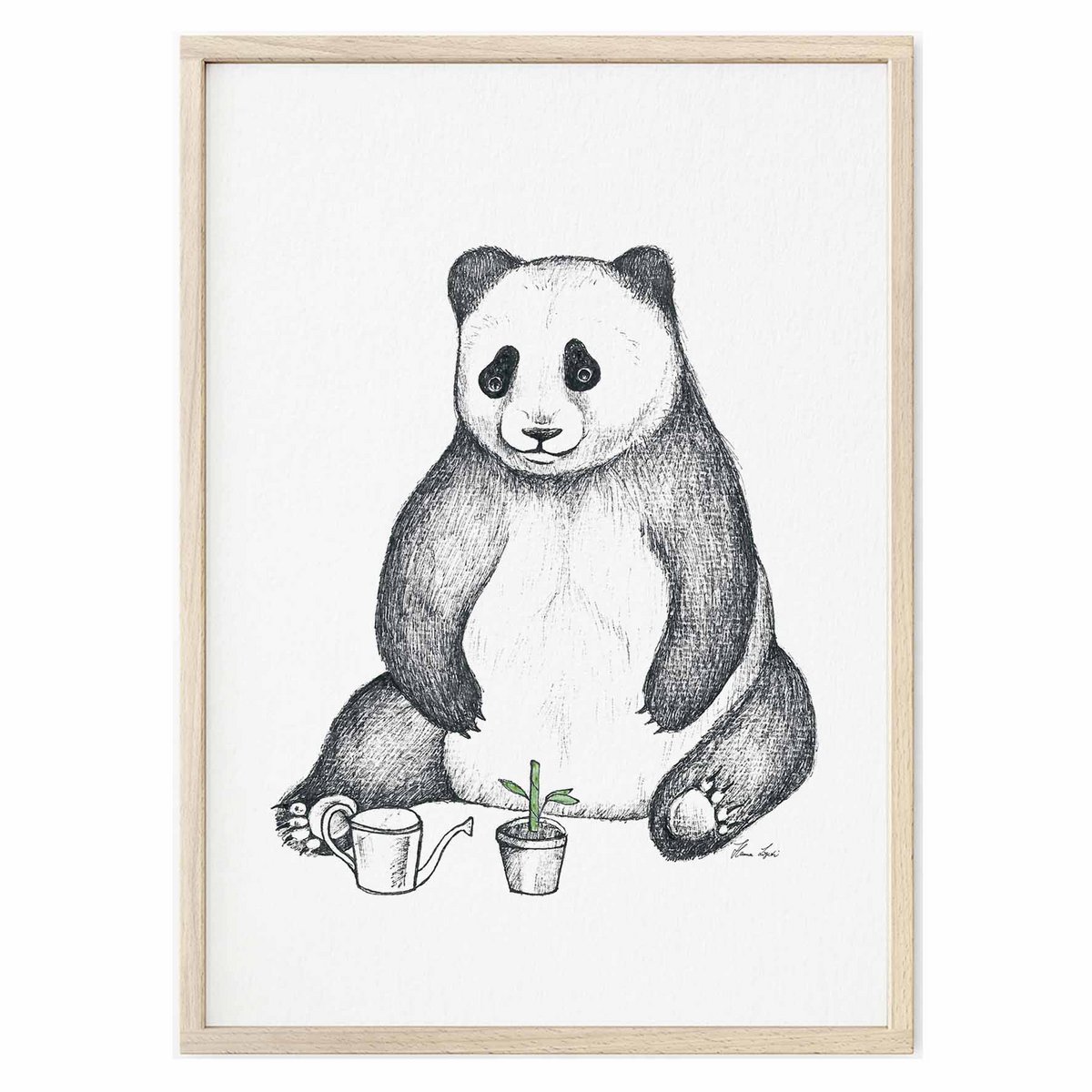 Impression d'art - Panda