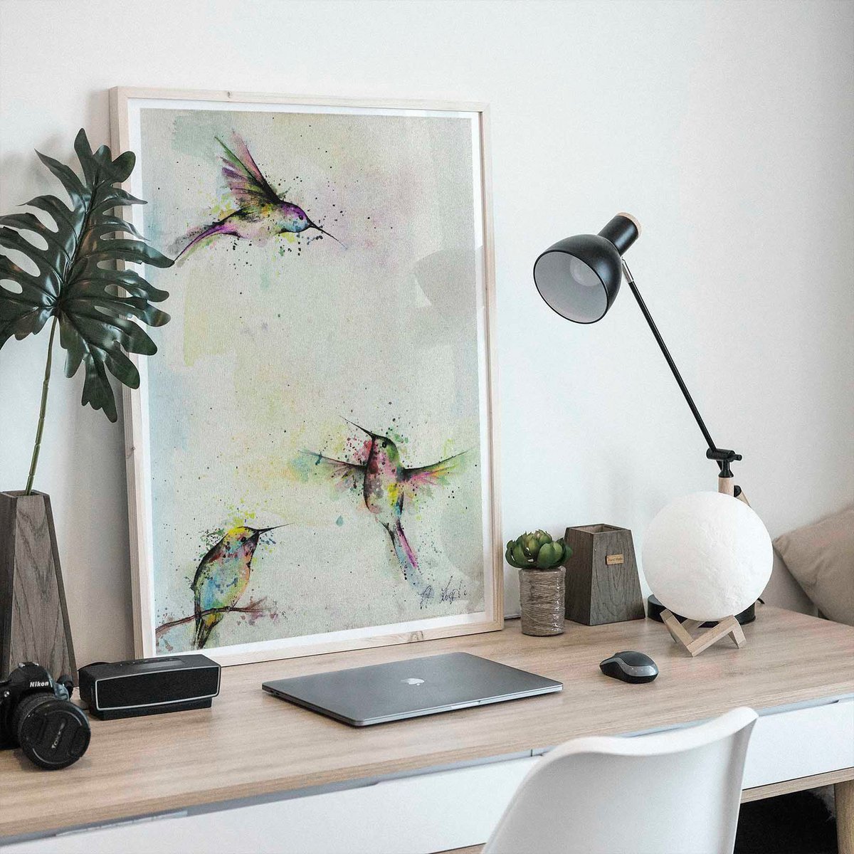 Art Print - Drie kolibries