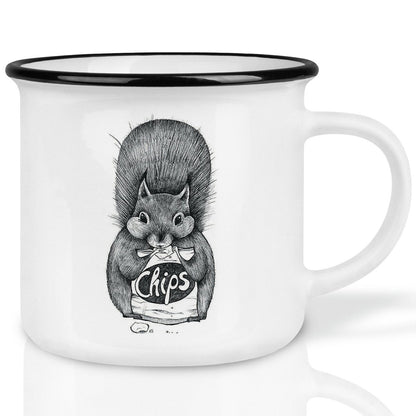 Mug en céramique - Chip Écureuil