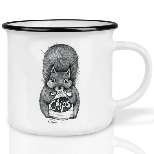 Mug en céramique - Chip Écureuil