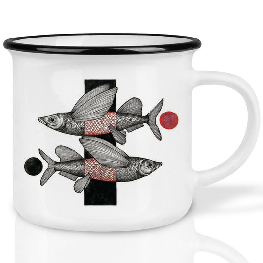 Mug en céramique - poisson volant