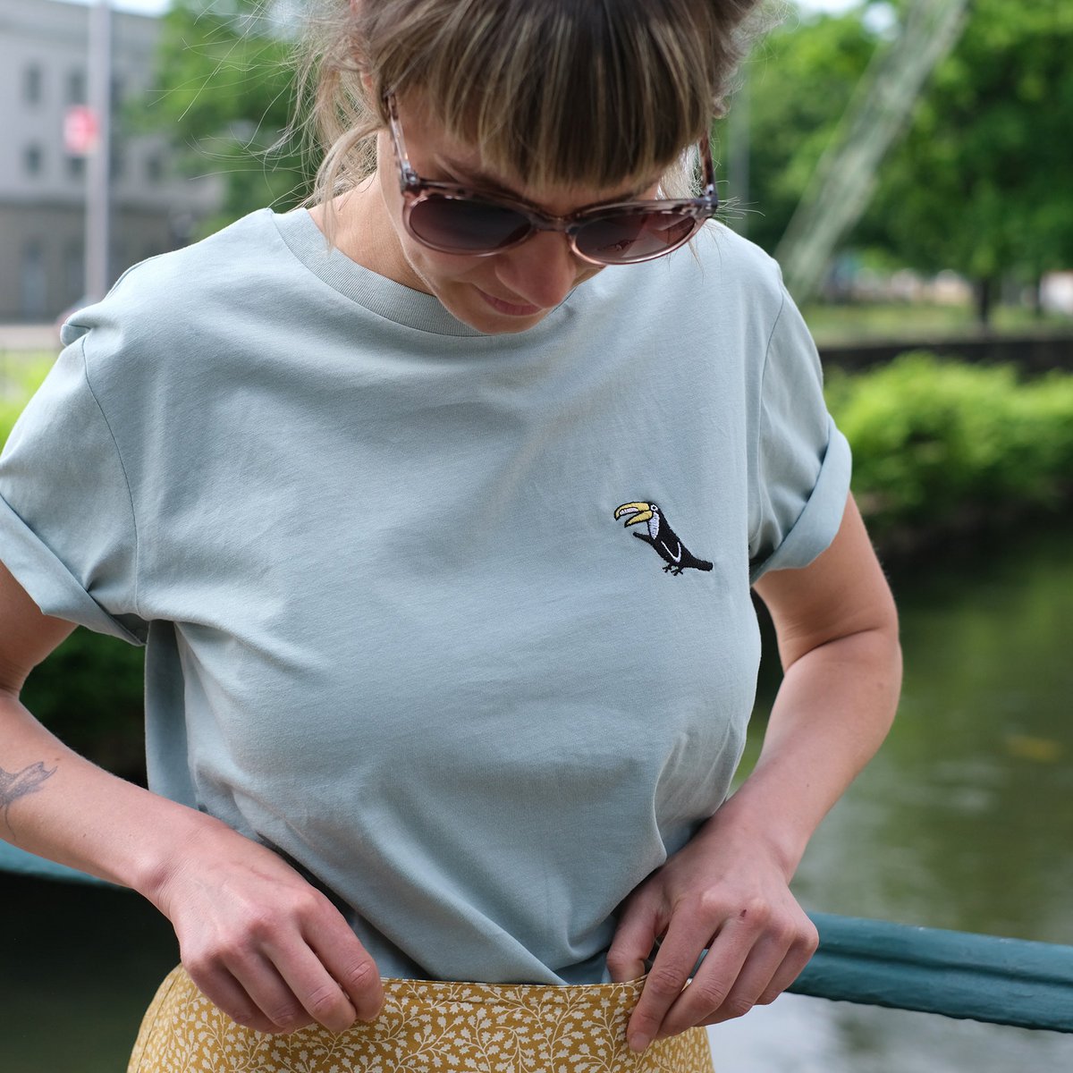 T-shirt brodé - Joey le toucan