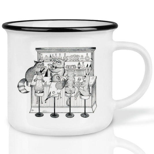 Mug en céramique - Animal Bar