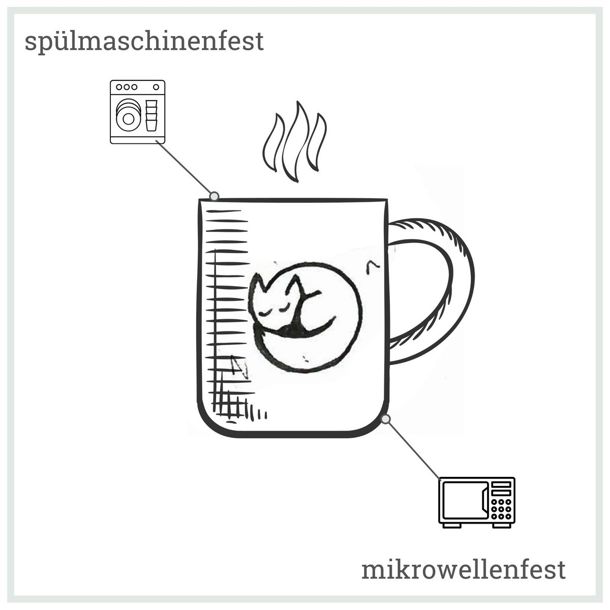 Mug en céramique - Lama