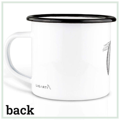 Mug émaillé – paresseux