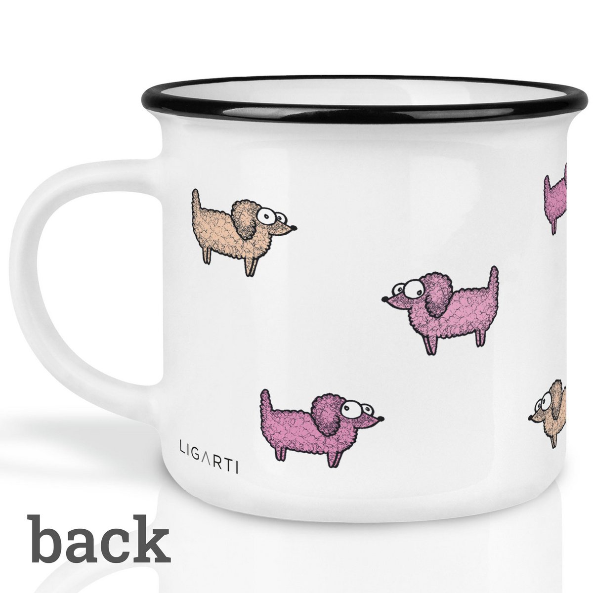Tasse en céramique - Forfait Caniche