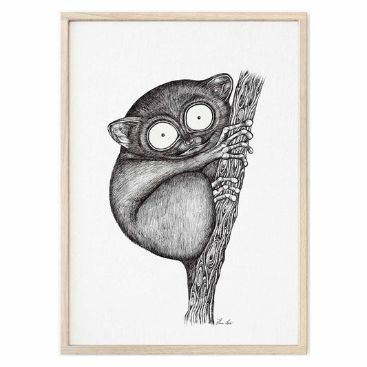 Tirage d'art - tarsier