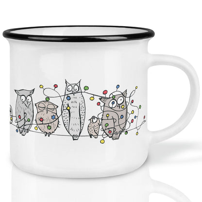 Mug en céramique - Collier Chouette