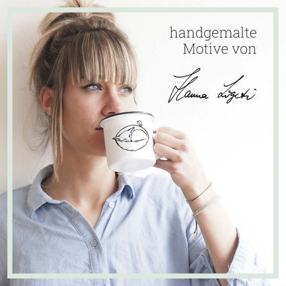 Tasse émaillée – espadon