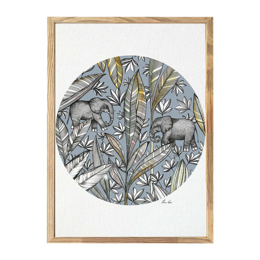 Impression d'art - Éléphants