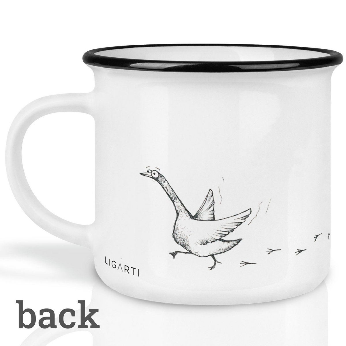 Mug en céramique - Renard &amp; Oie