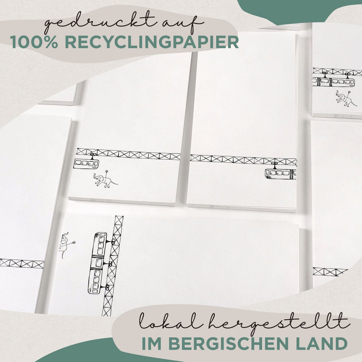 Bloc-notes – Tuffi Quintet – lot de 3