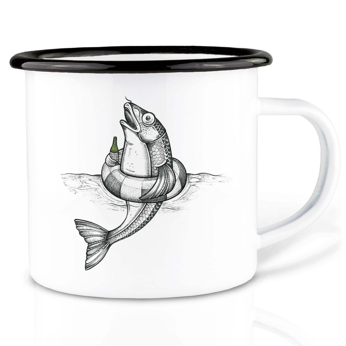 Tasse en émail – Bernd