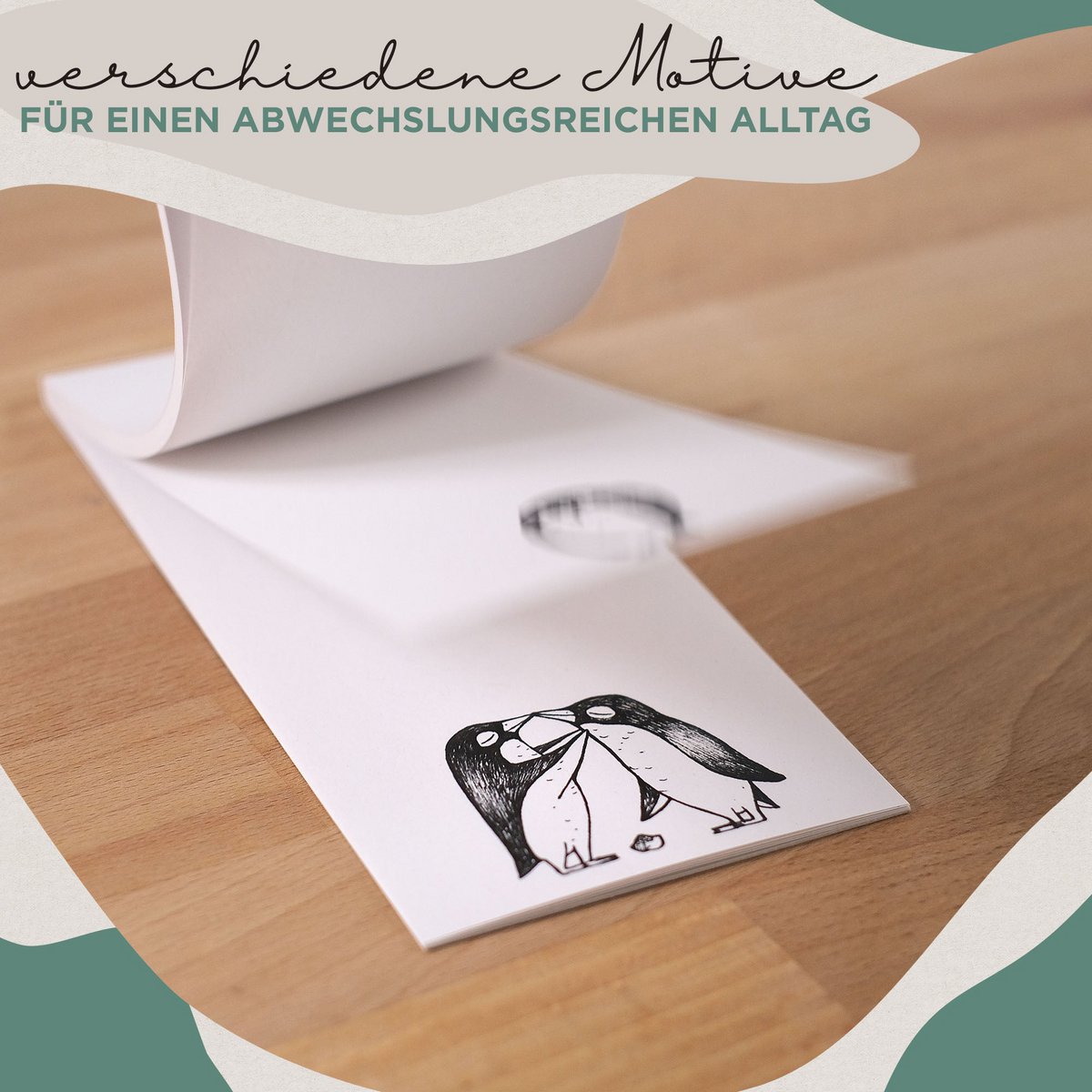 Bloc-notes – Penguin Love Story Quintet – Lot de 3