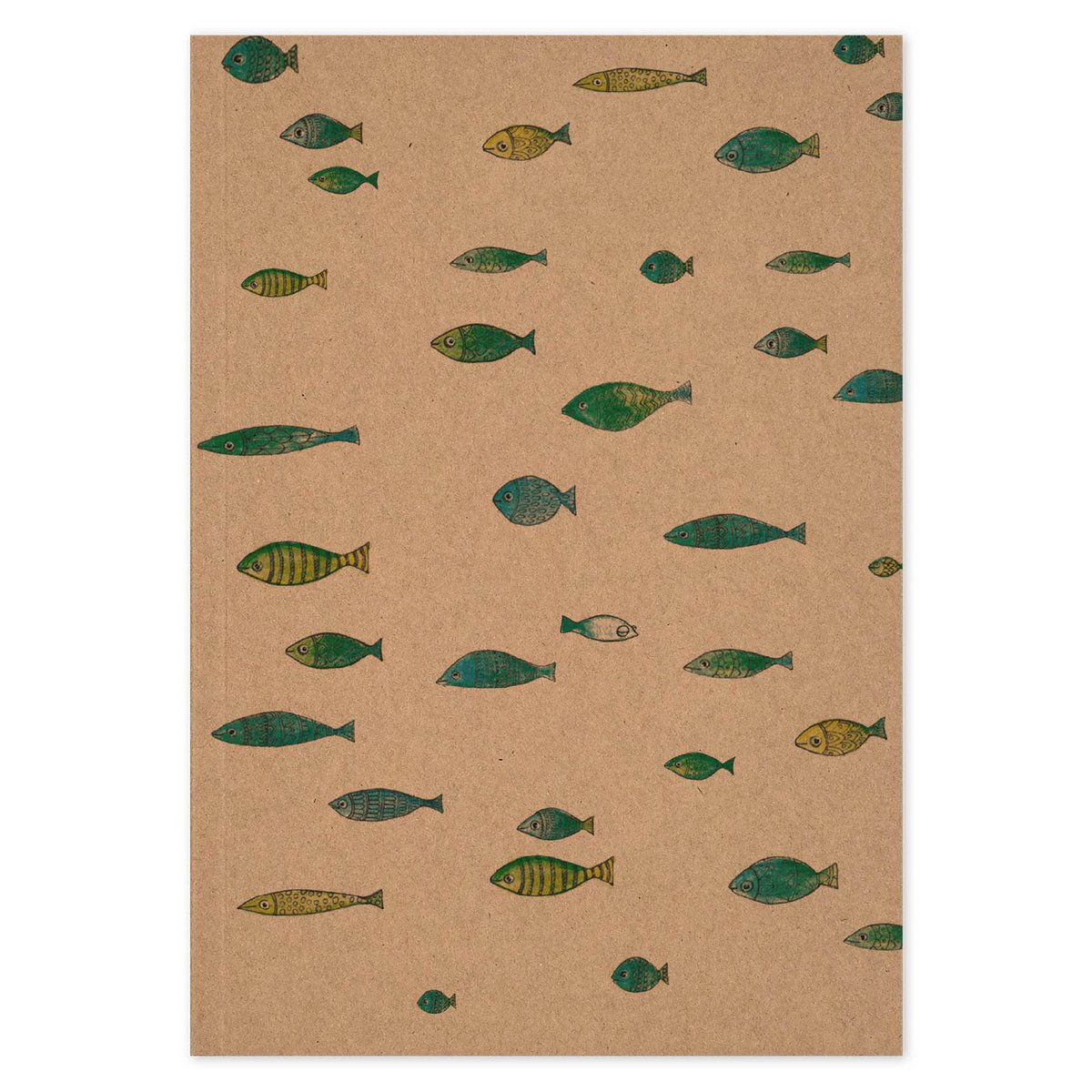 Carnet - banc de poissons