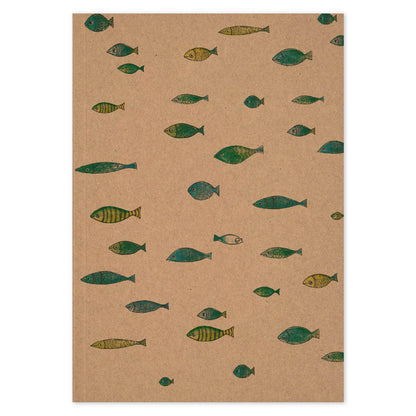 Carnet - banc de poissons