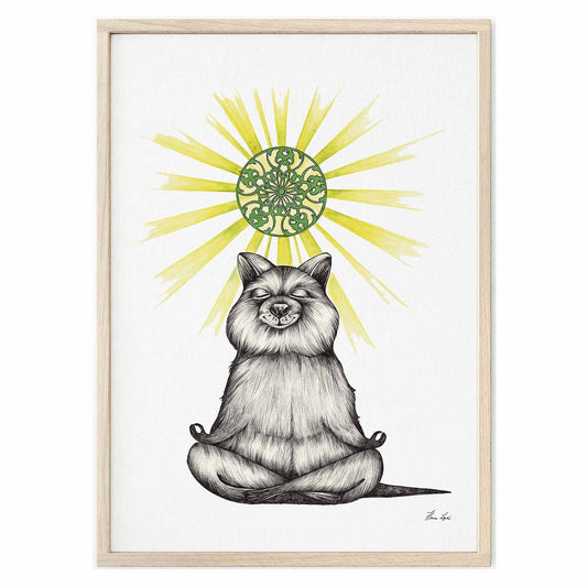 Impression d’art - Ours Yogi