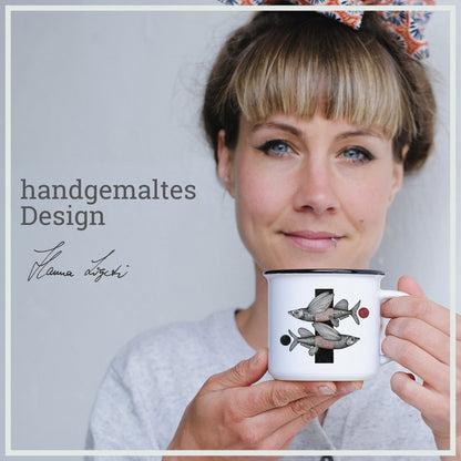 Mug en céramique - poisson volant