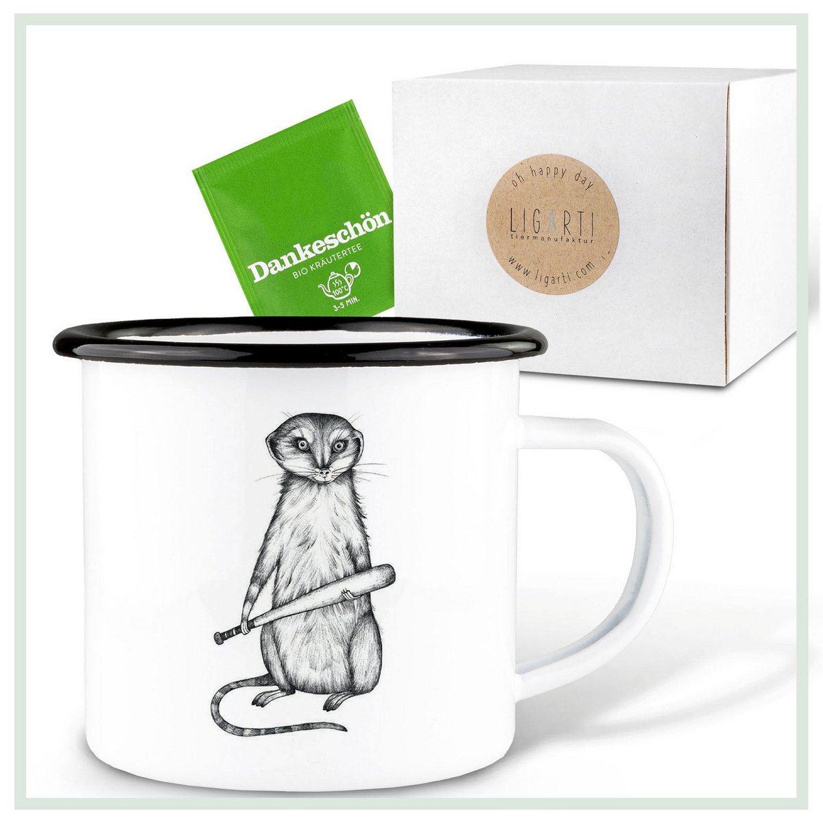Mug émaillé - Hitman Harry