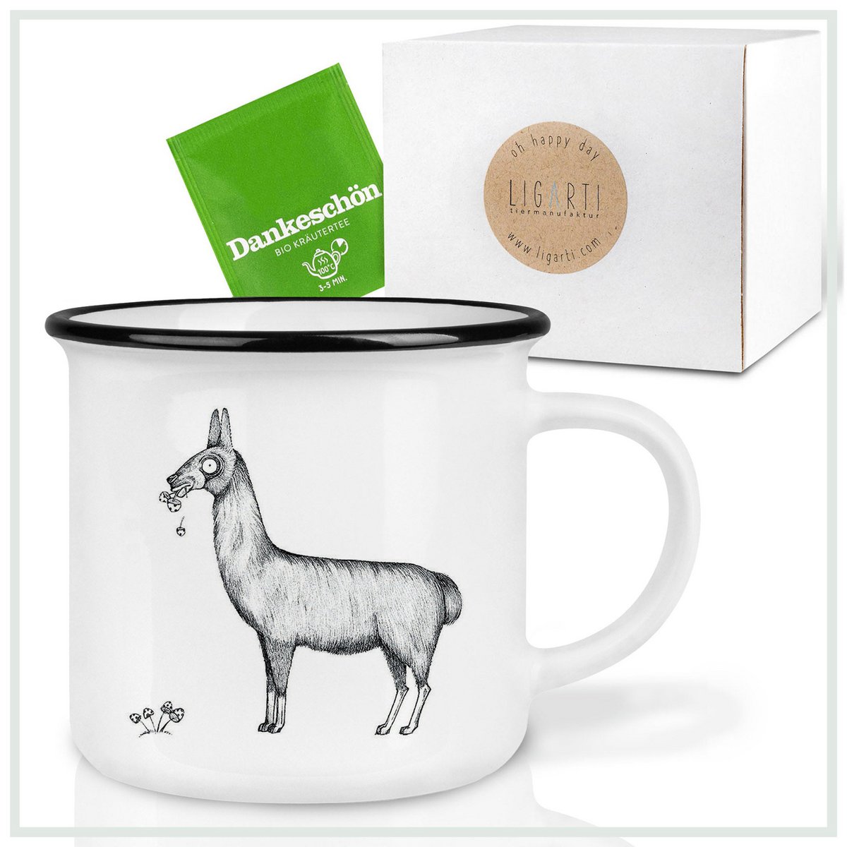 Mug en céramique - Lama