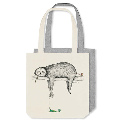 Sac en toile de jute - paresseux