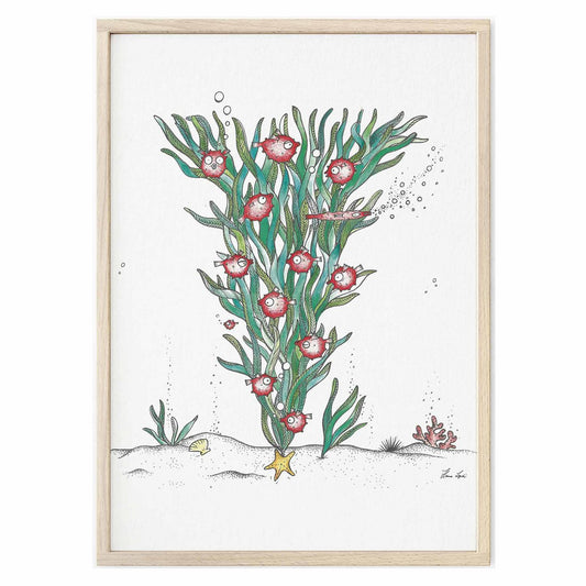 Tirage d'art [Papier Fine Art] - Joyeux Fishmas