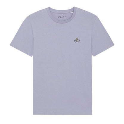 Besticktes T-Shirt Piet die Ente – Unisex-Bio-Baumwolle