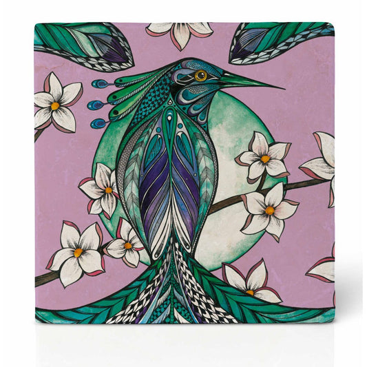 Dessous de verre en carrelage – Myrtille