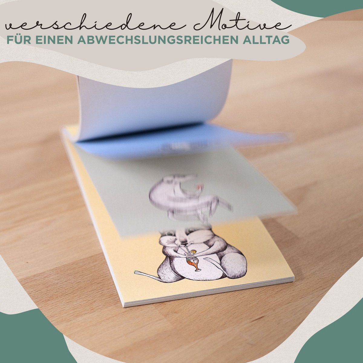 Bloc-notes – Prösterchen Trio – lot de 3