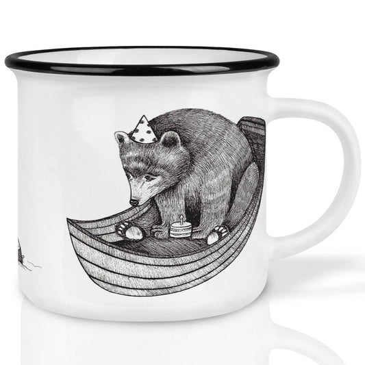 Mug en céramique - Anniversaire ours