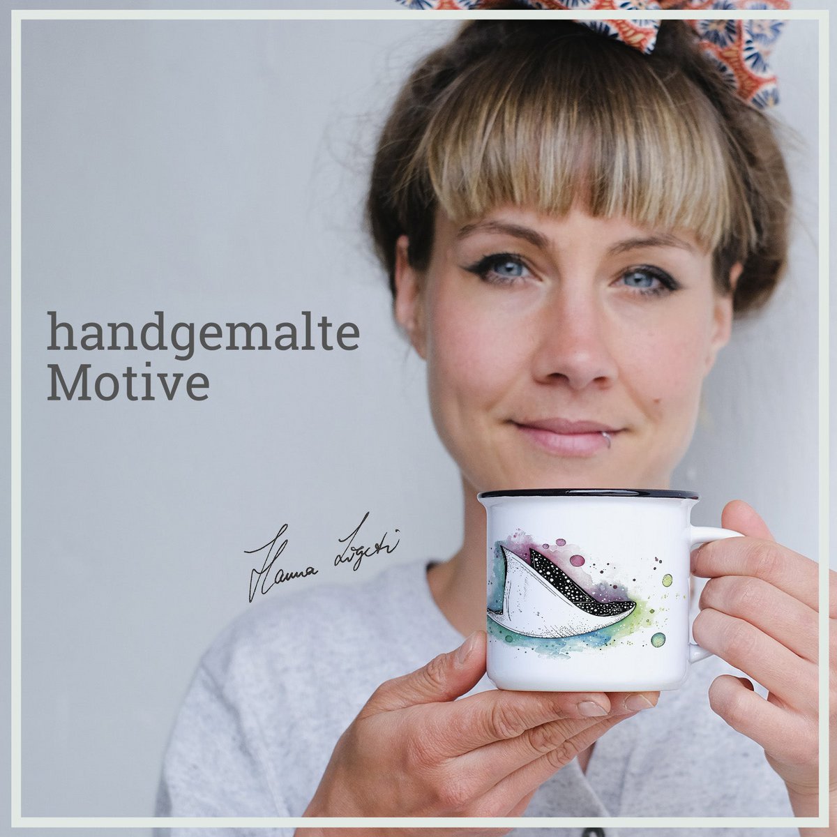 Mug en céramique - Rayons de l'espace