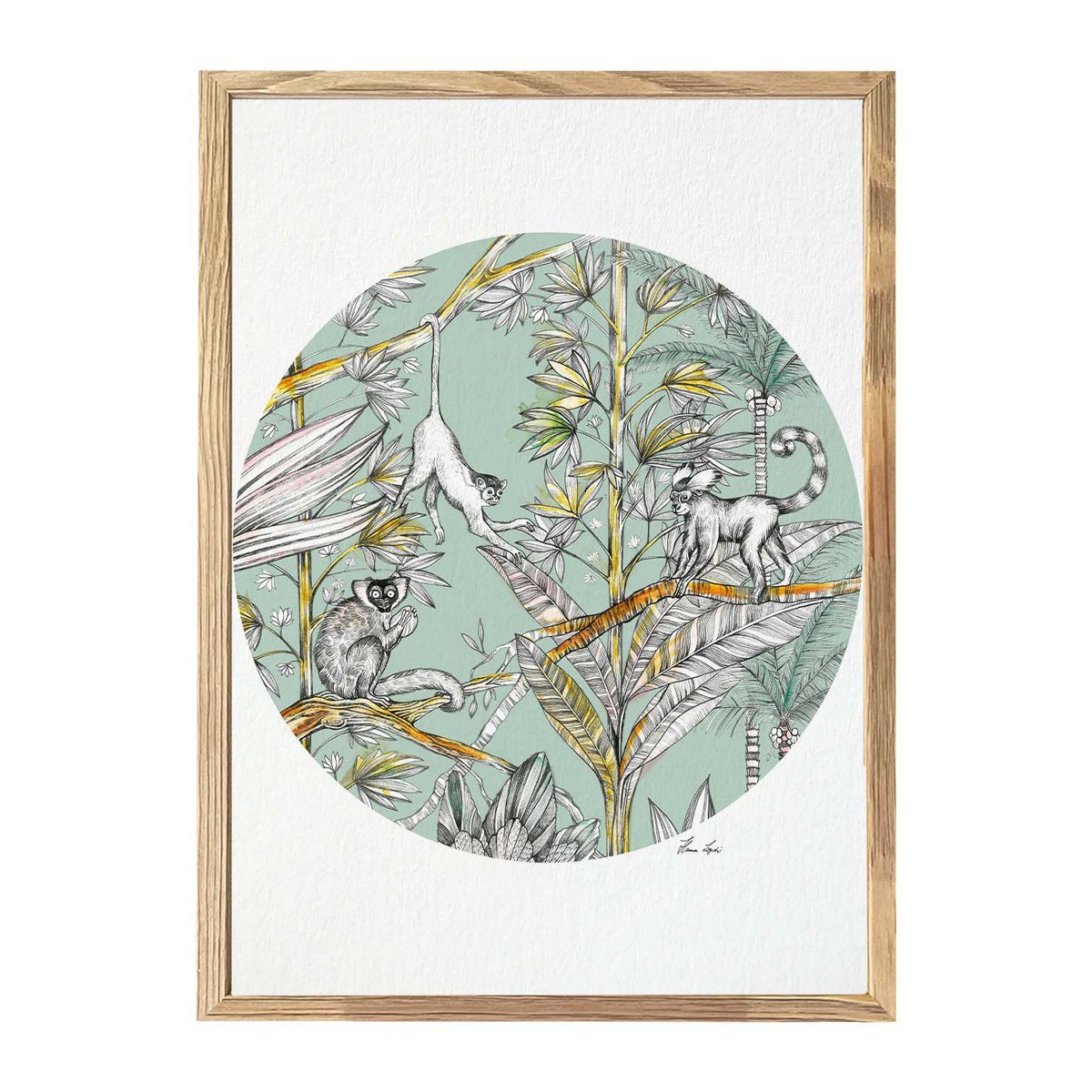 Tirage d'art - Singes