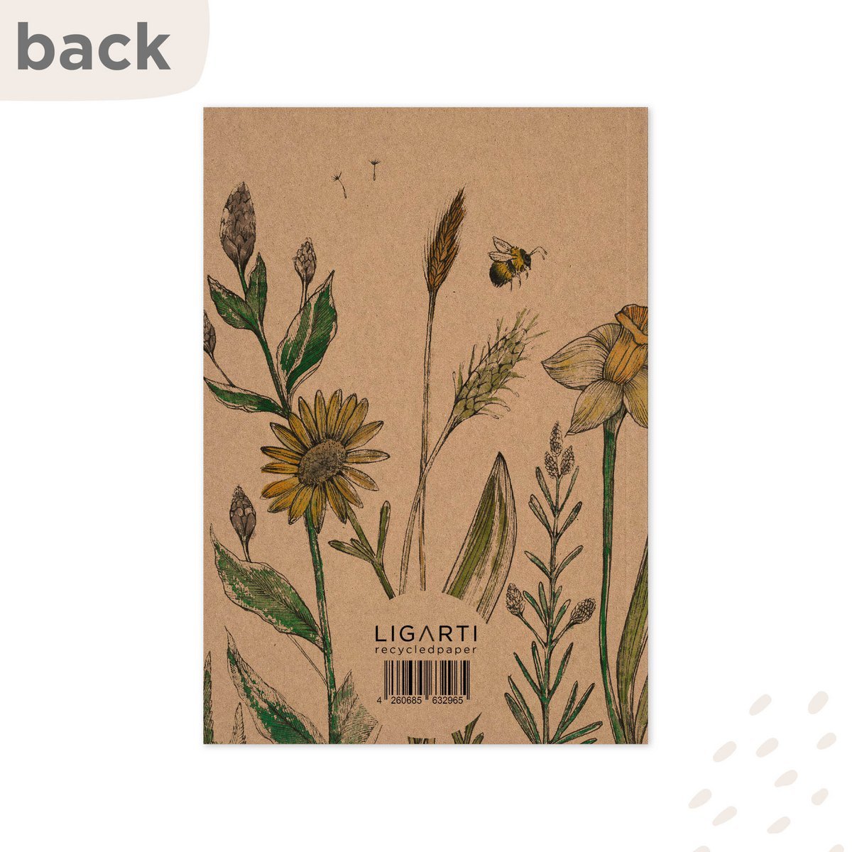 Carnet - prairie fleurie