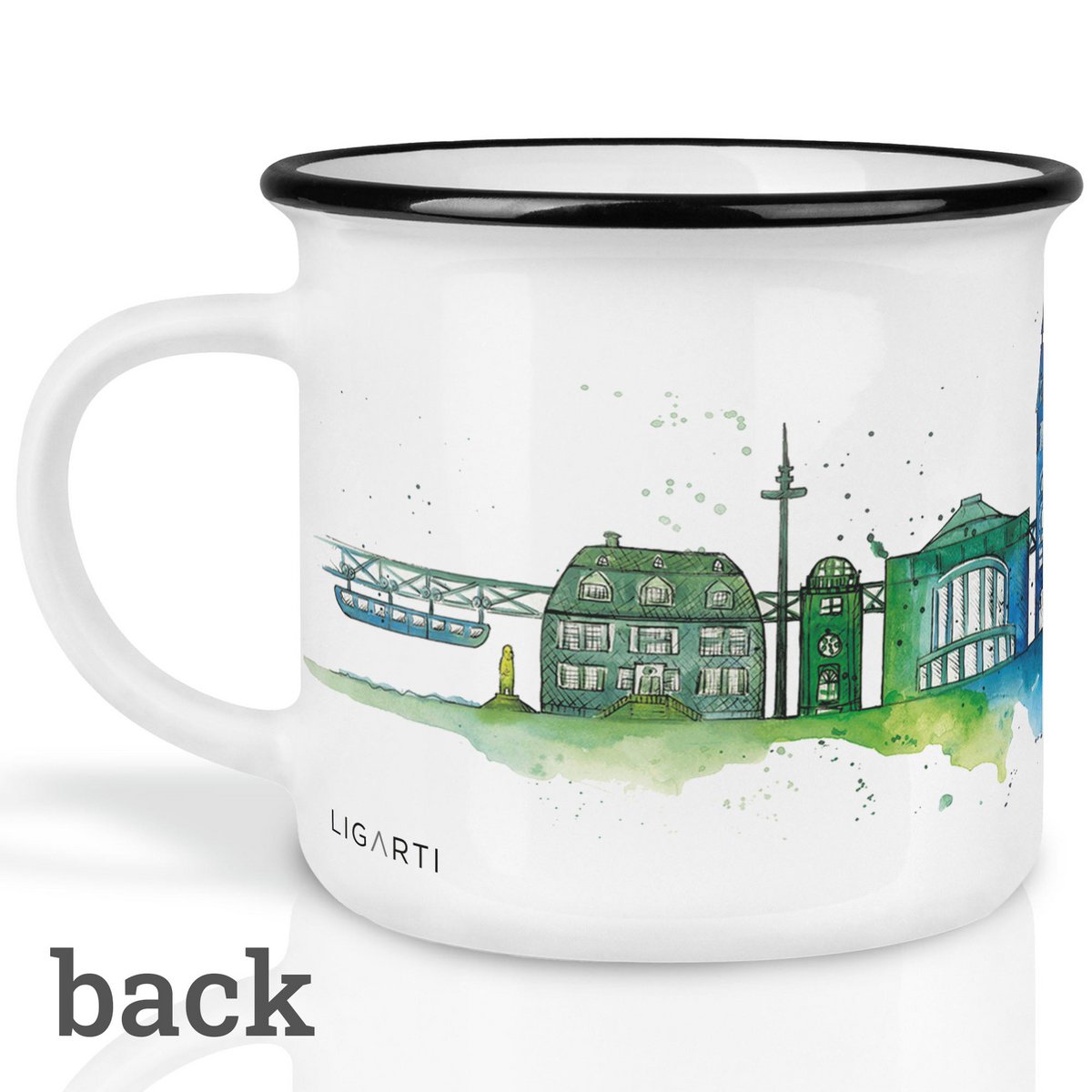 Tasse en céramique – Wuppertal Lang