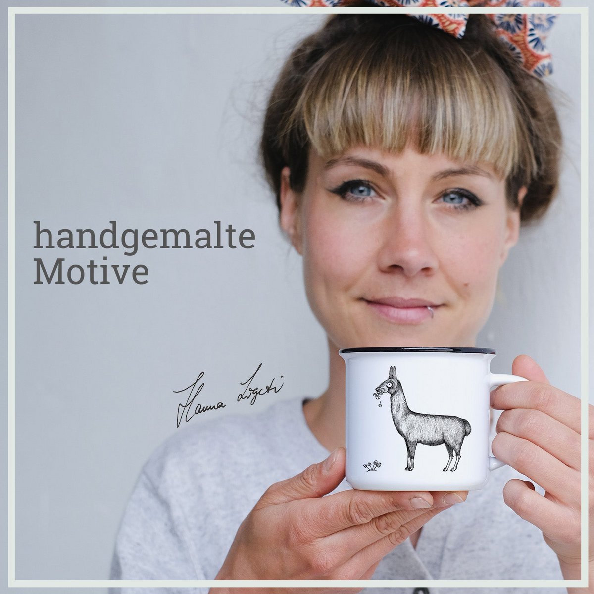 Mug en céramique - Lama