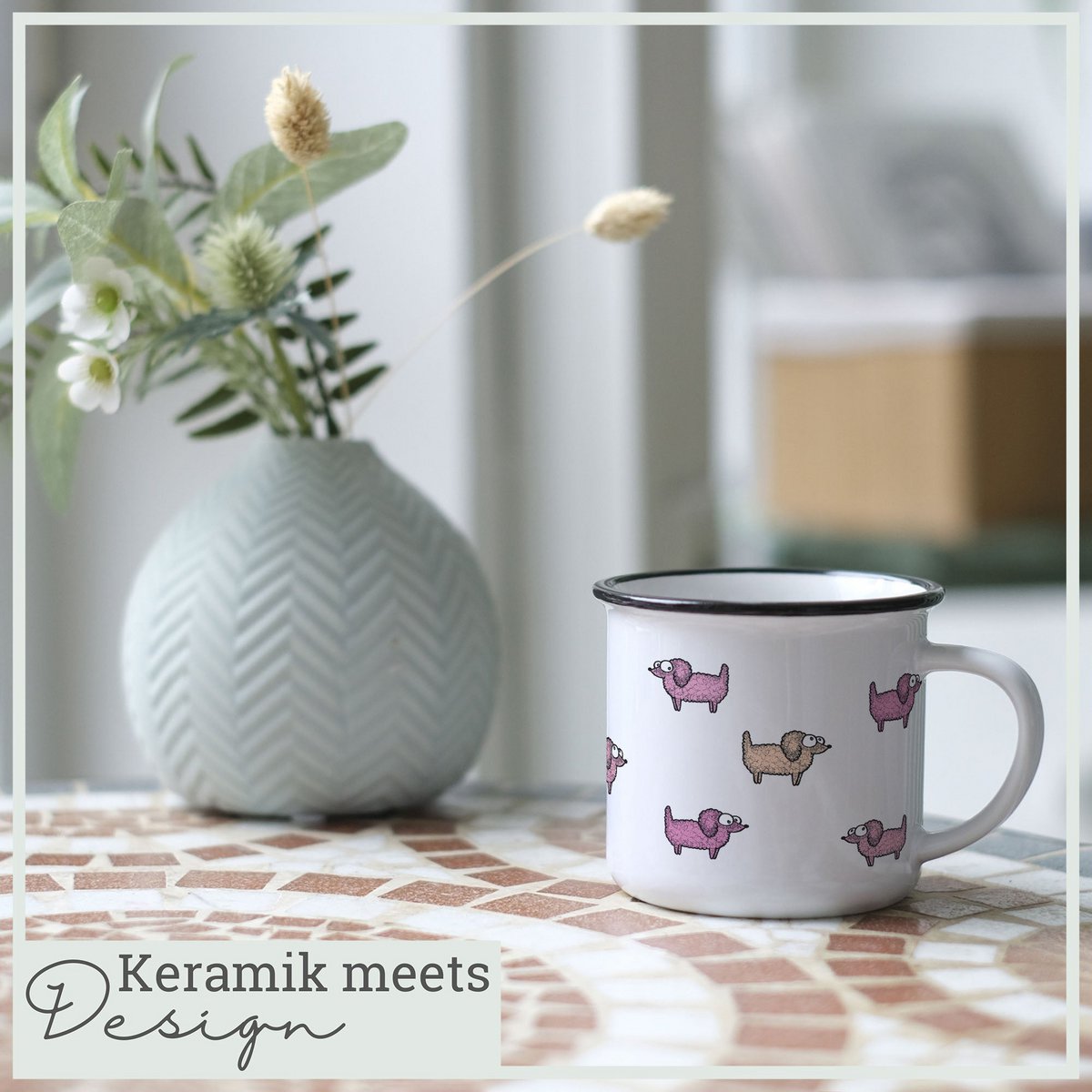 Tasse en céramique - Forfait Caniche