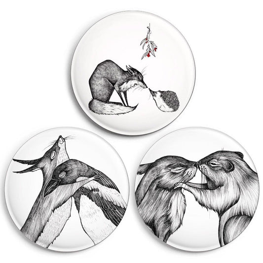 Lot de 3 aimants – amour