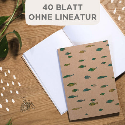 Carnet - banc de poissons