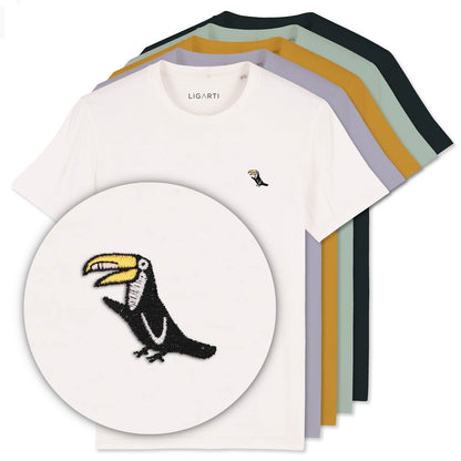 T-shirt brodé - Joey le toucan
